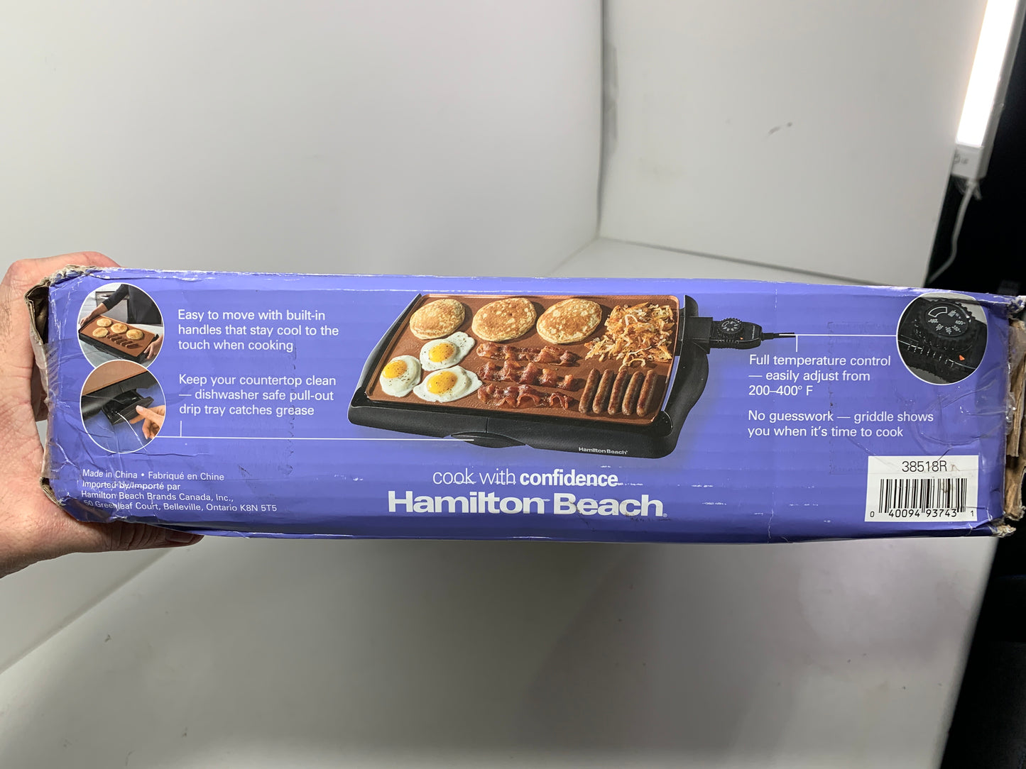 Hamilton Beach - Electric Griddle - Black