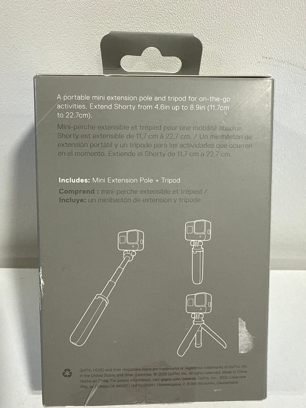 GoPro Shorty (Mini Extension Pole + Tripod)