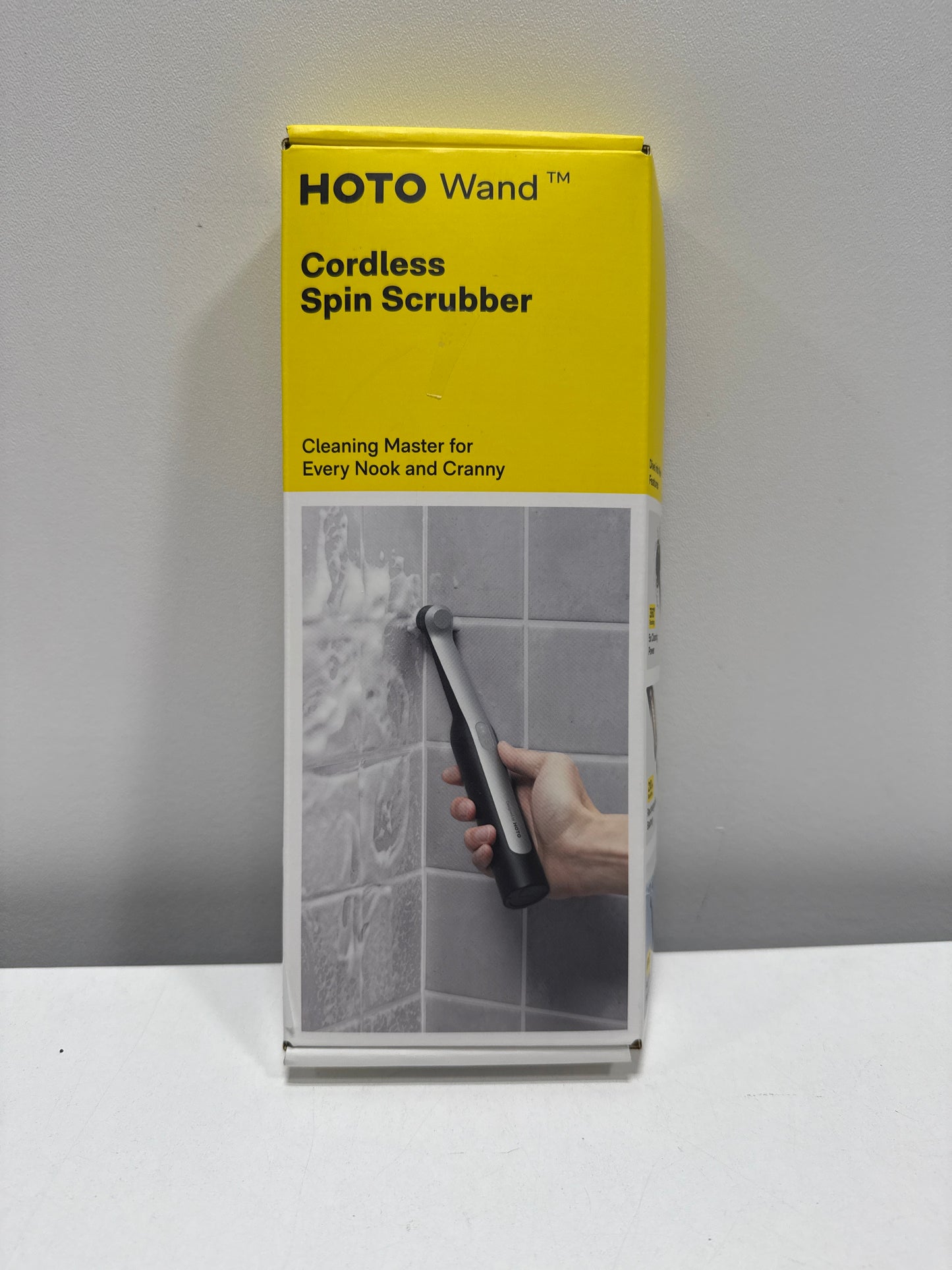 HOTO Wand Cordless Spin Scrubber