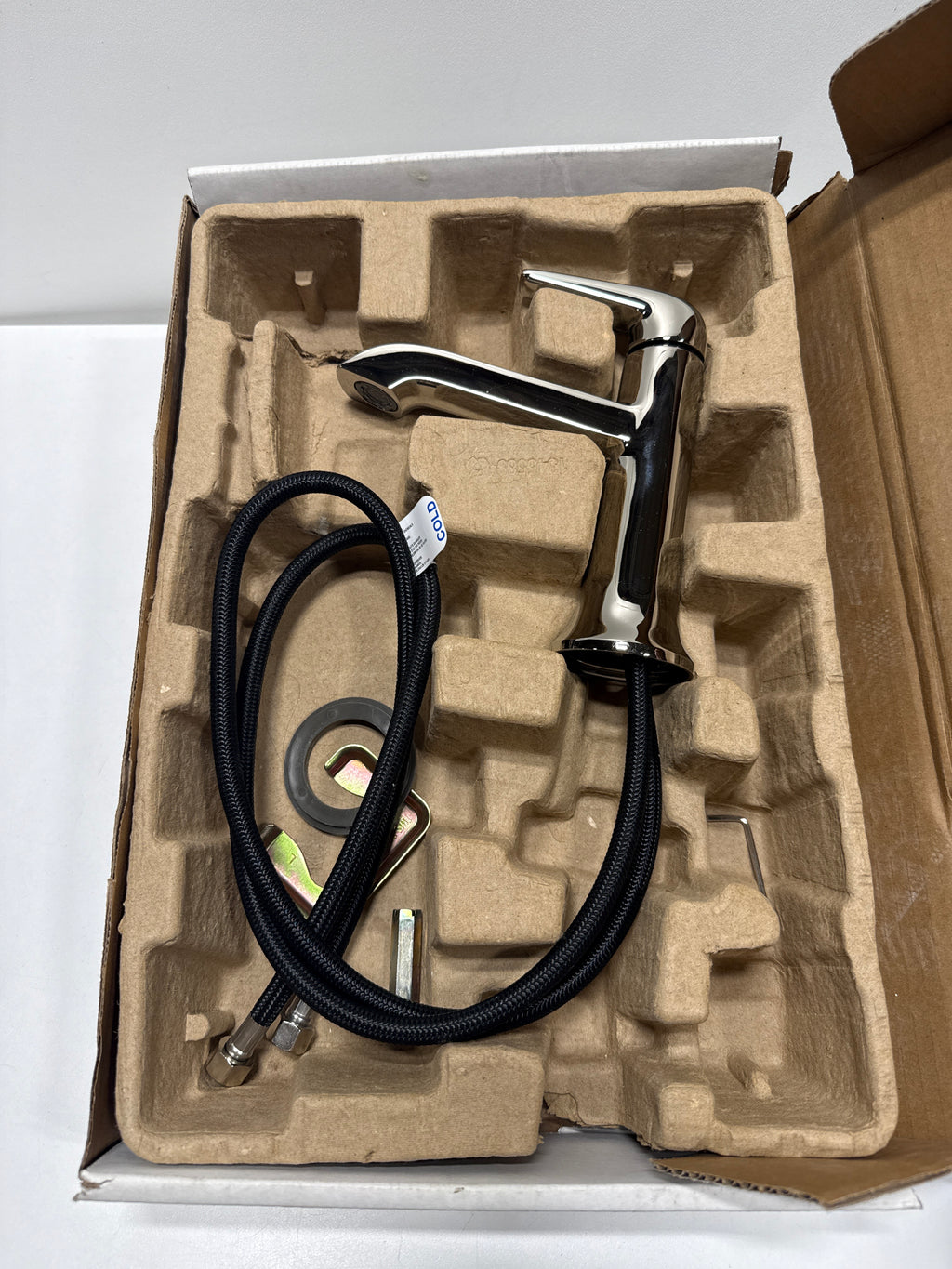 See Desc Kohler K-22022-4 Tempered 1.2 GPM Single Hole Bathroom Faucet Vibrant Polished Nickel