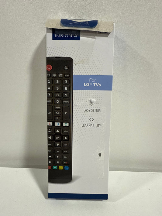Insignia - Replacement Remote for LG TVs - Black