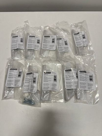 10 x Amerock Bar Pulls 3 in. (76mm) Center-to-Center Satin Nickel Bar Cabinet Pull