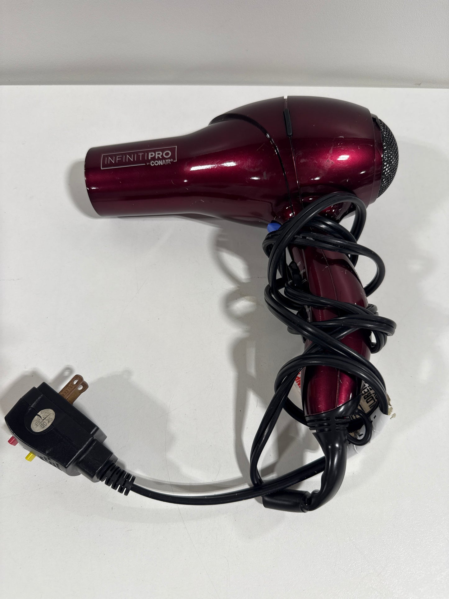 Used InfinitiPro by CONAIR 1875 Watt Salon Performance AC Motor Hair Dryer 259BDNRY