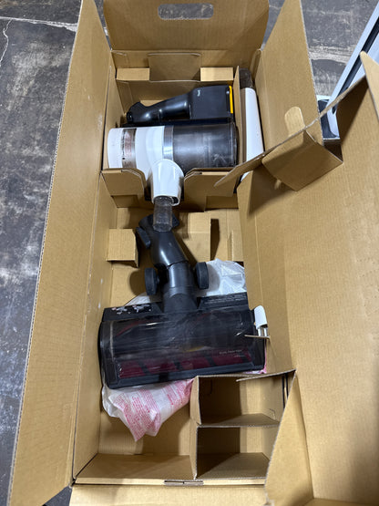 Used LG - CordZero All-in-One Cordless Stick Vacuum with Dual Floor Max Nozzle - Essence White