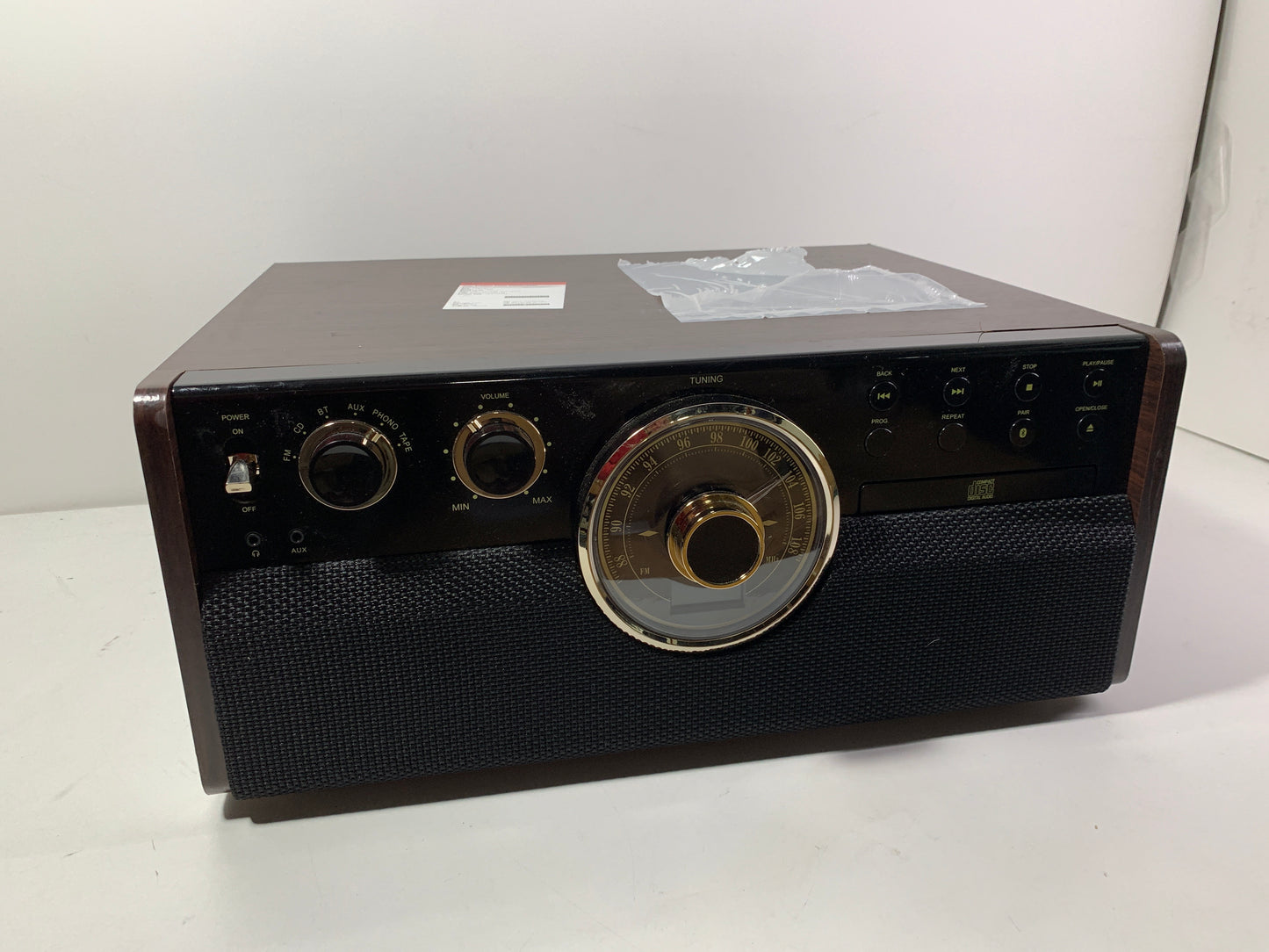 Used See Desc Victrola - Empire Bluetooth 6-in-1 Record Player - Gold/Brown/Black