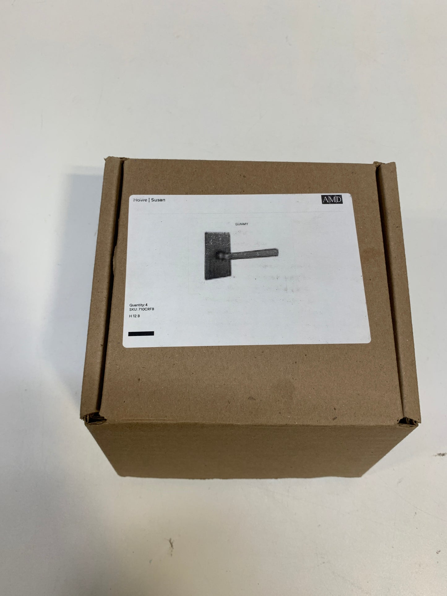 Emtek Cimarron Reversible Non-Turning 1 sided  Dummy Door Lever Set from the Sandcast Bronze Collection