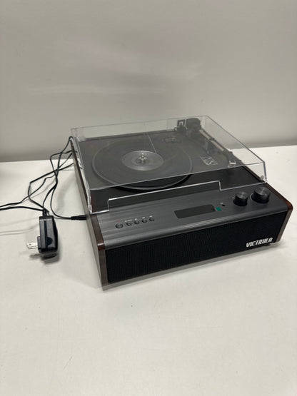 See Desc Victrola Eastwood Signature Bluetooth Record Player (Espresso) - Walnut