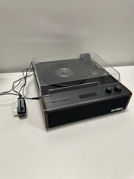 See Desc Victrola Eastwood Signature Bluetooth Record Player (Espresso) - Walnut