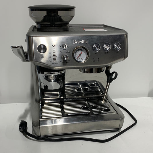 Used See Desc Breville - the Barista Express Impress Espresso Machine - Brushed Stainless Steel