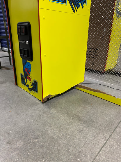 Used See Desc Arcade1Up - PAC-MAN Deluxe Arcade Machine - Yellow