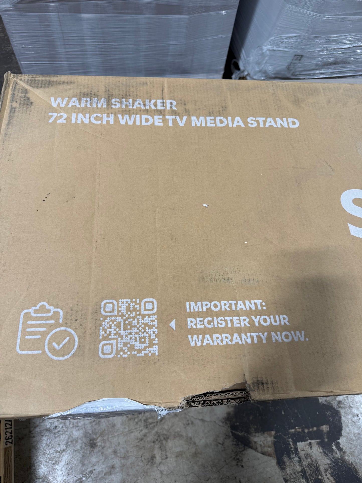 Simpli Home - Warm Shaker SOLID WOOD 72 in Wide TV Media Stand & For TVs up to 80 inches - Black