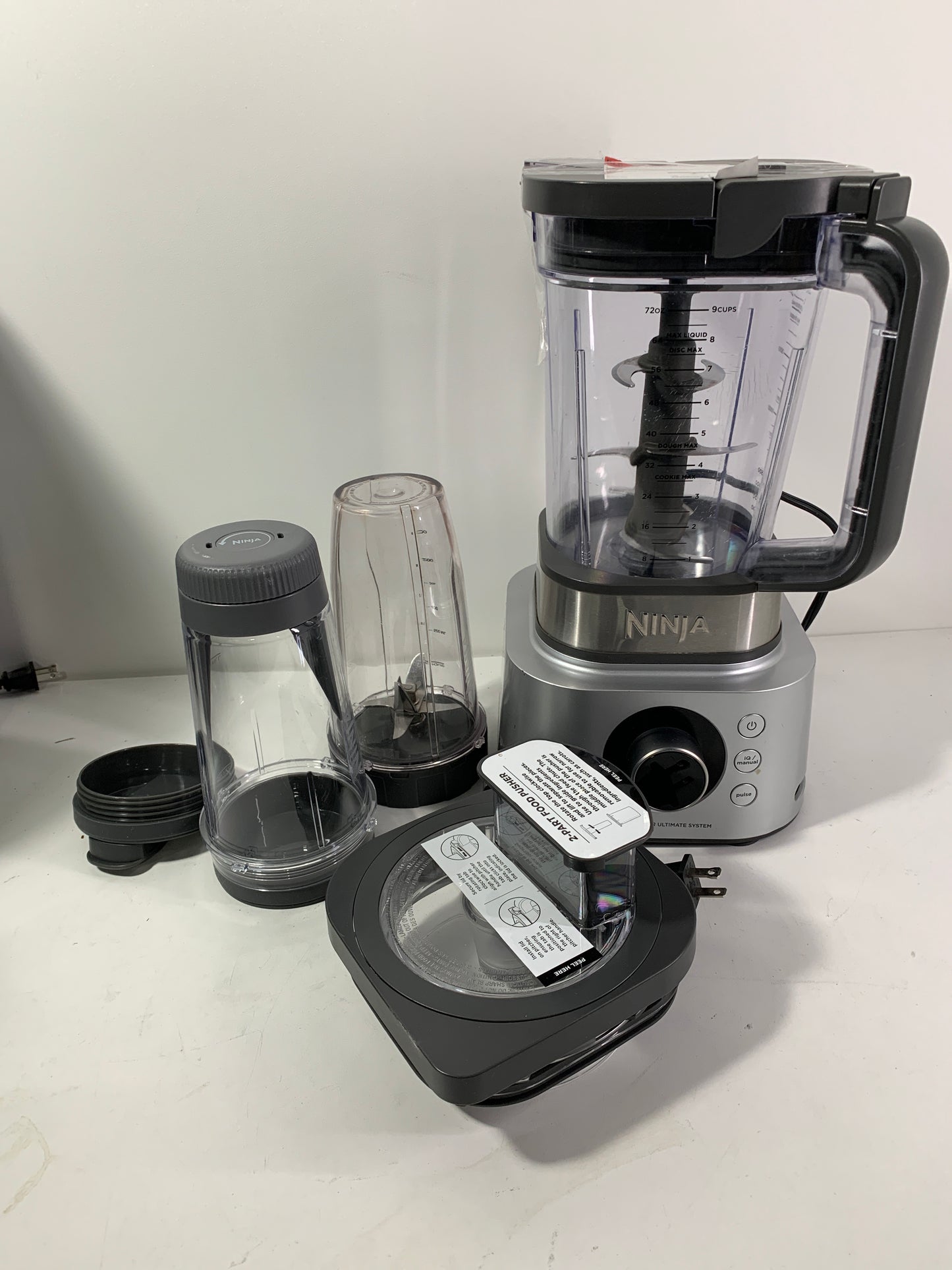 Used  Ninja Foodi Power Blender & Processor System with Smoothie Bowl Maker and Nutrient Extractor 1400 Watts