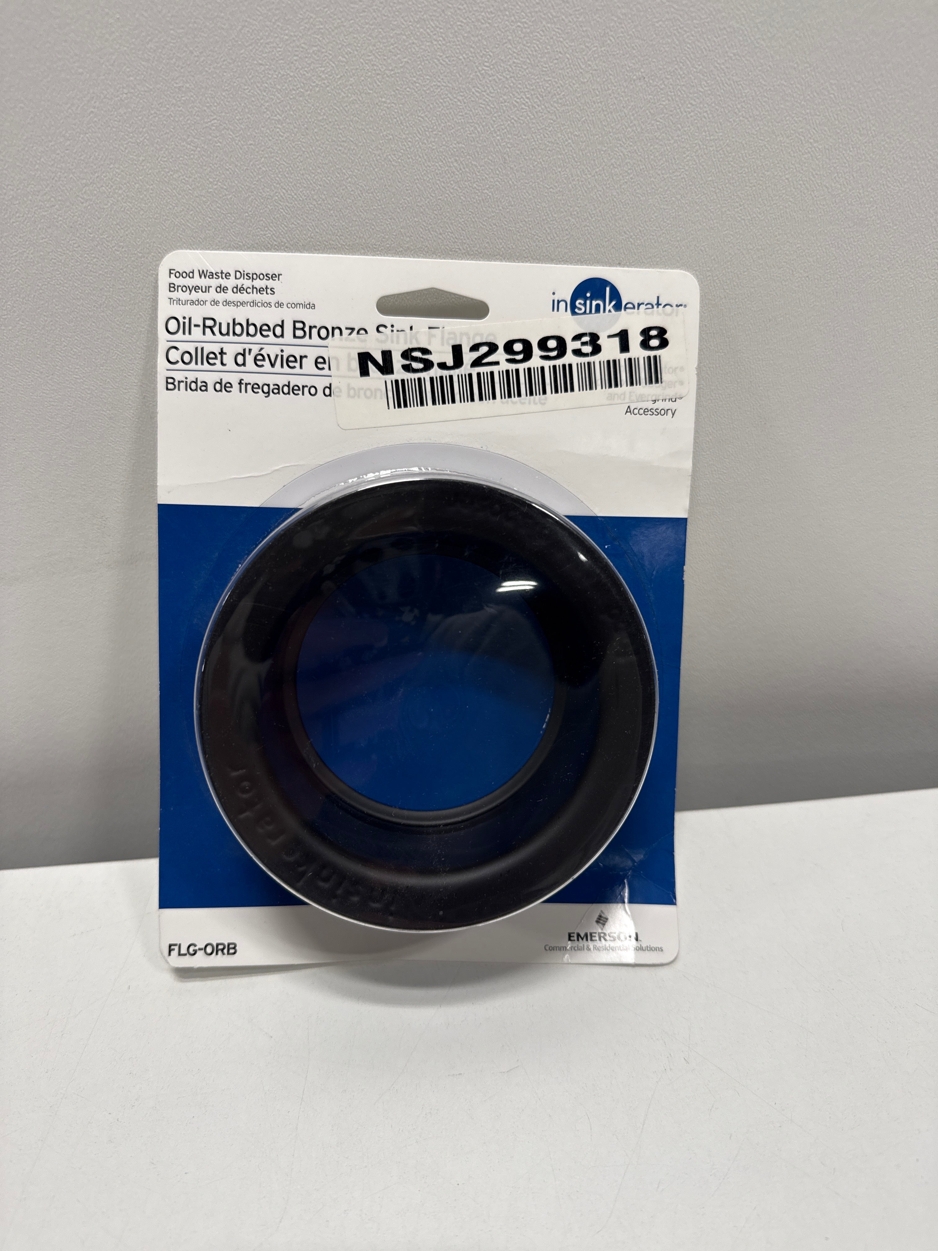 In-Sink-Erator Sink Flange in Oil Rubbed Bronze