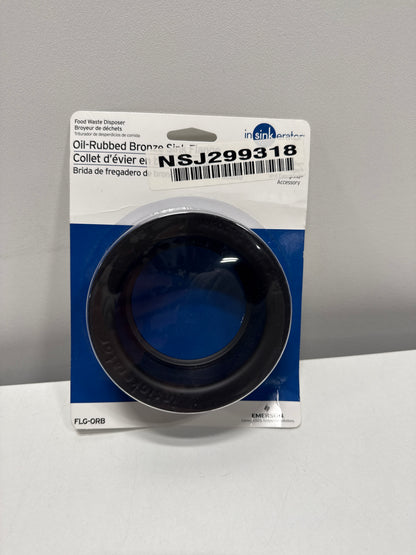 In-Sink-Erator Sink Flange in Oil Rubbed Bronze