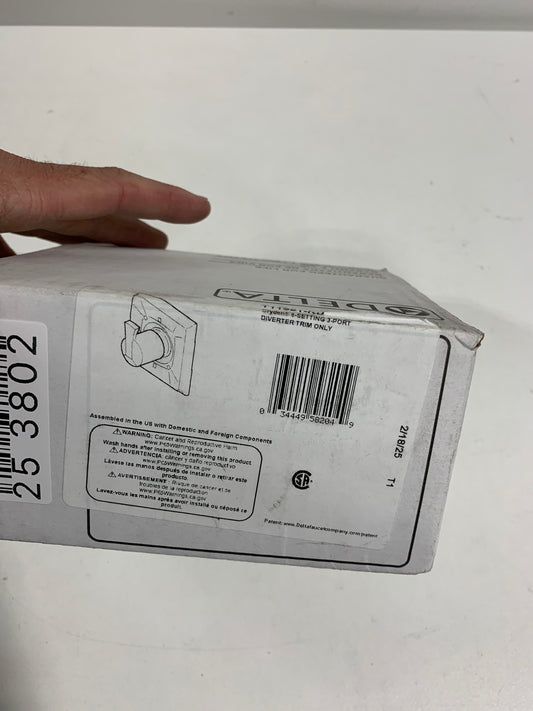 Dryden 1-Handle 6-Setting Diverter Valve Trim Kit in Venetian Bronze