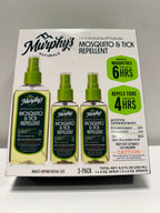 Murphys Naturals Insect Repellent Spray Lemon Eucalyptus Oil (Pack of 3)