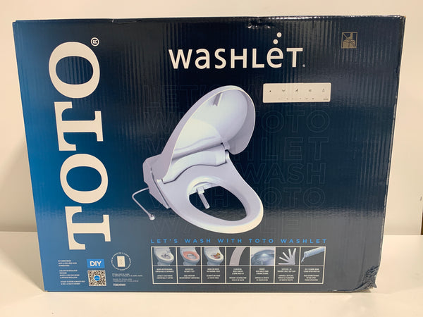 TOTO Washlet Elongated Bidet Seat with SoftClose Lid T1SW2491#01 Remote Control