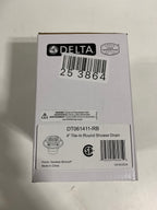 Delta DT061411 4’’ Tile-in Round Shower Drain Venetian Bronze Showers Shower Drains Standard Drains - *Plumbing