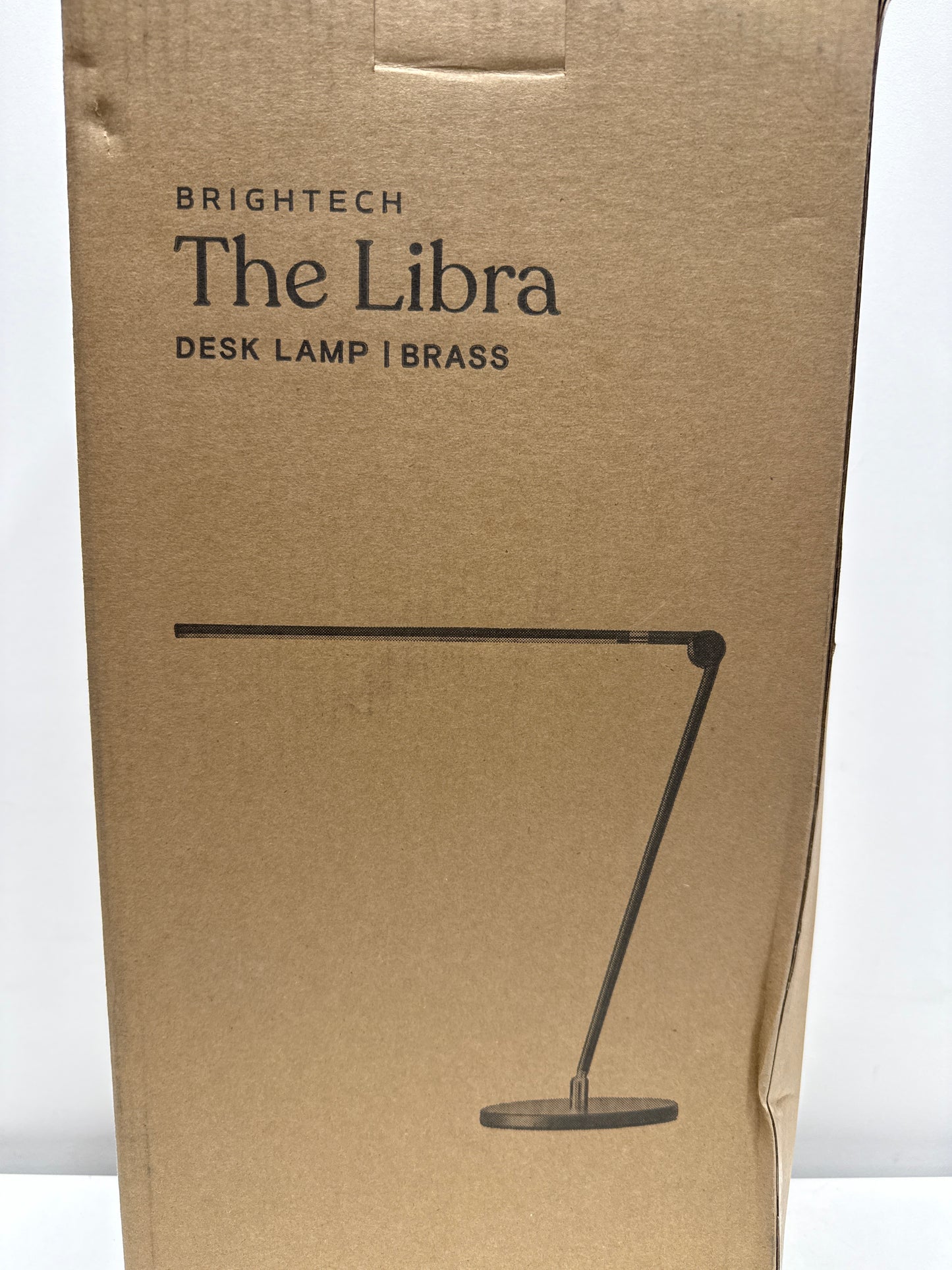 Libra 39" USB-c Charging LED Desk Lamp with Adjustable Head - Brass