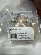 10 x Hickory Hardware Natural Woodcraft Transitional Round Cabinet Knob 1-1/2 in. D 7/8 in. Unfinished