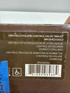 Signature Hardware 948555-LV Greyfield Volume Control Trim - Less Valve Brushed Gold
