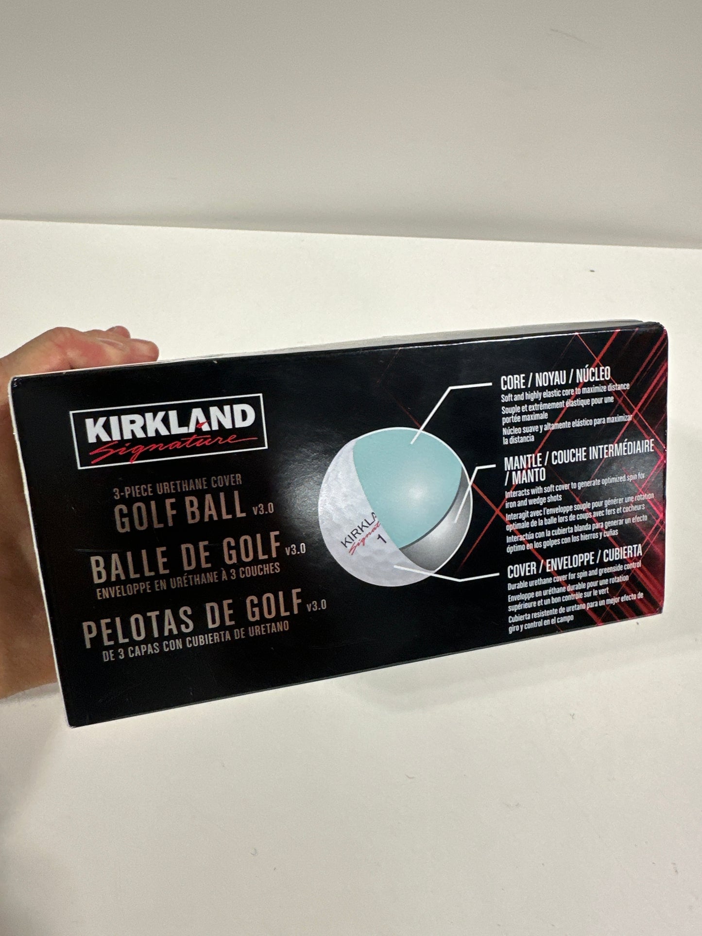 Kirkland Signature V3.0 Golf Ball, 2-dozen