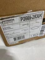 Progress Lighting Lindale Ceiling Fan Light Kit White 6.9 in - *Lighting & Electrical