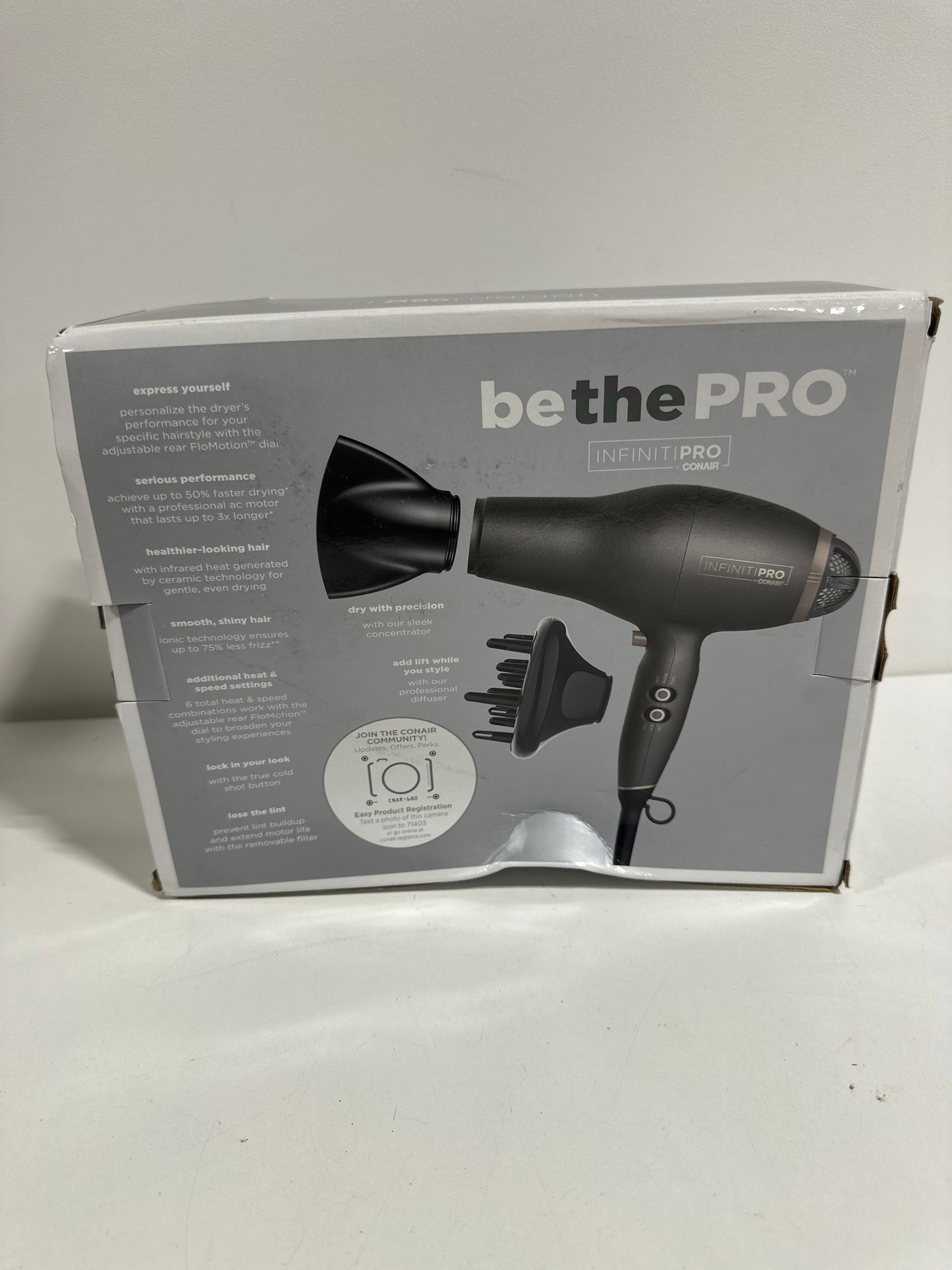 Conair Infiniti Pro Flowmotion Pro Hair Dryer