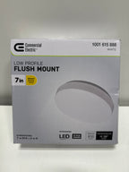 Commercial Electric 7 Round LED 810 Lumens Ceiling Flush Mount Light with Acrylic Lens