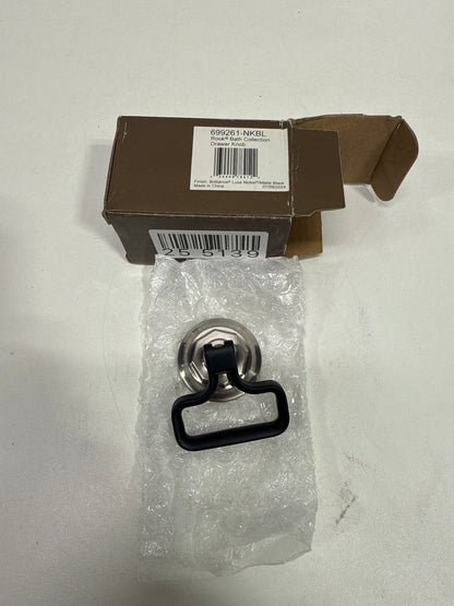 Brizo 699261 Rook Drawer Cabinet Knob Luxe Nickel/Matte Black