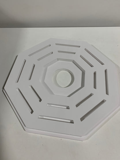 Ekena Millwork CMP14WN-03000 Westin Architectural Grade PVC Contemporary Urethane Ceiling Medallions 14"OD x 3"ID x 5 1/2"C x 1"P