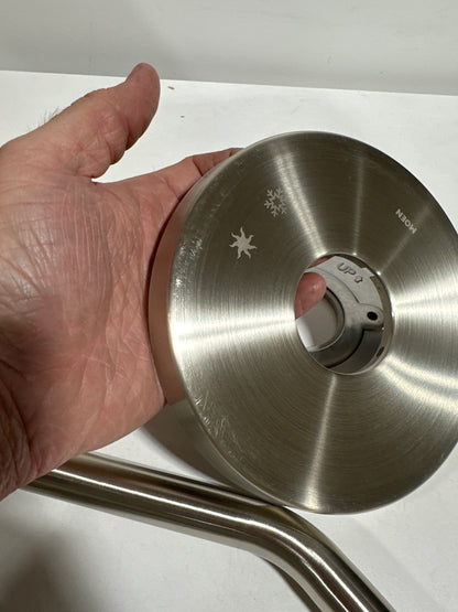 Scratch Moen UT2412EP Jase Shower Only Trim Package with 1.75 GPM Multi Function Shower Head Brushed Nickel - *Plumbing