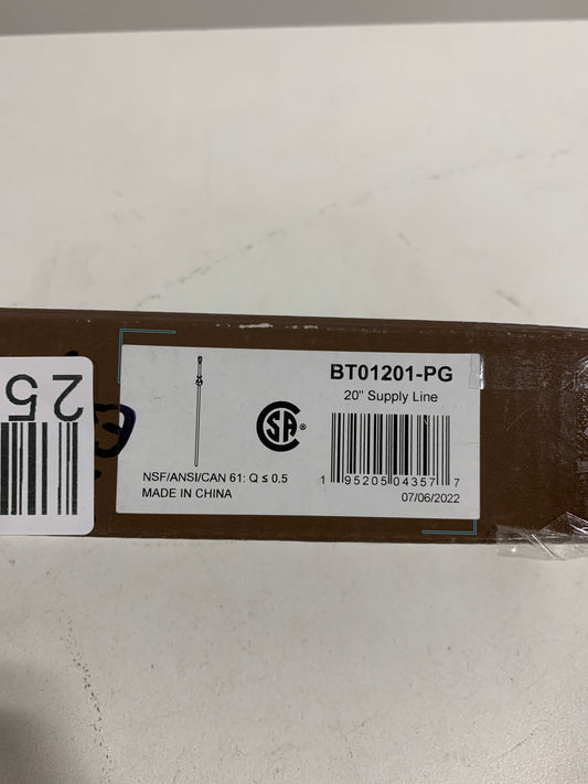 Brizo Other: 20" Metal Supply Line - BT01201-PG