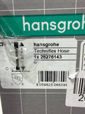 hansgrohe Techniflex Handheld Shower Replacement Shower Hose 63-inch Easy Install Modern Shower Hose in Brushed Bronze, 28276143