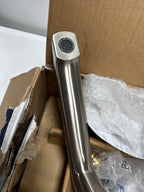 Scratch Kohler K-T22024-4 Tempered Deck Mounted Roman Tub Filler Vibrant Brushed Nickel Faucet Roman Tub Double Handle