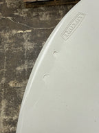 Crack Lifetime Bistro Table, Round, 33" Diameter, Almond