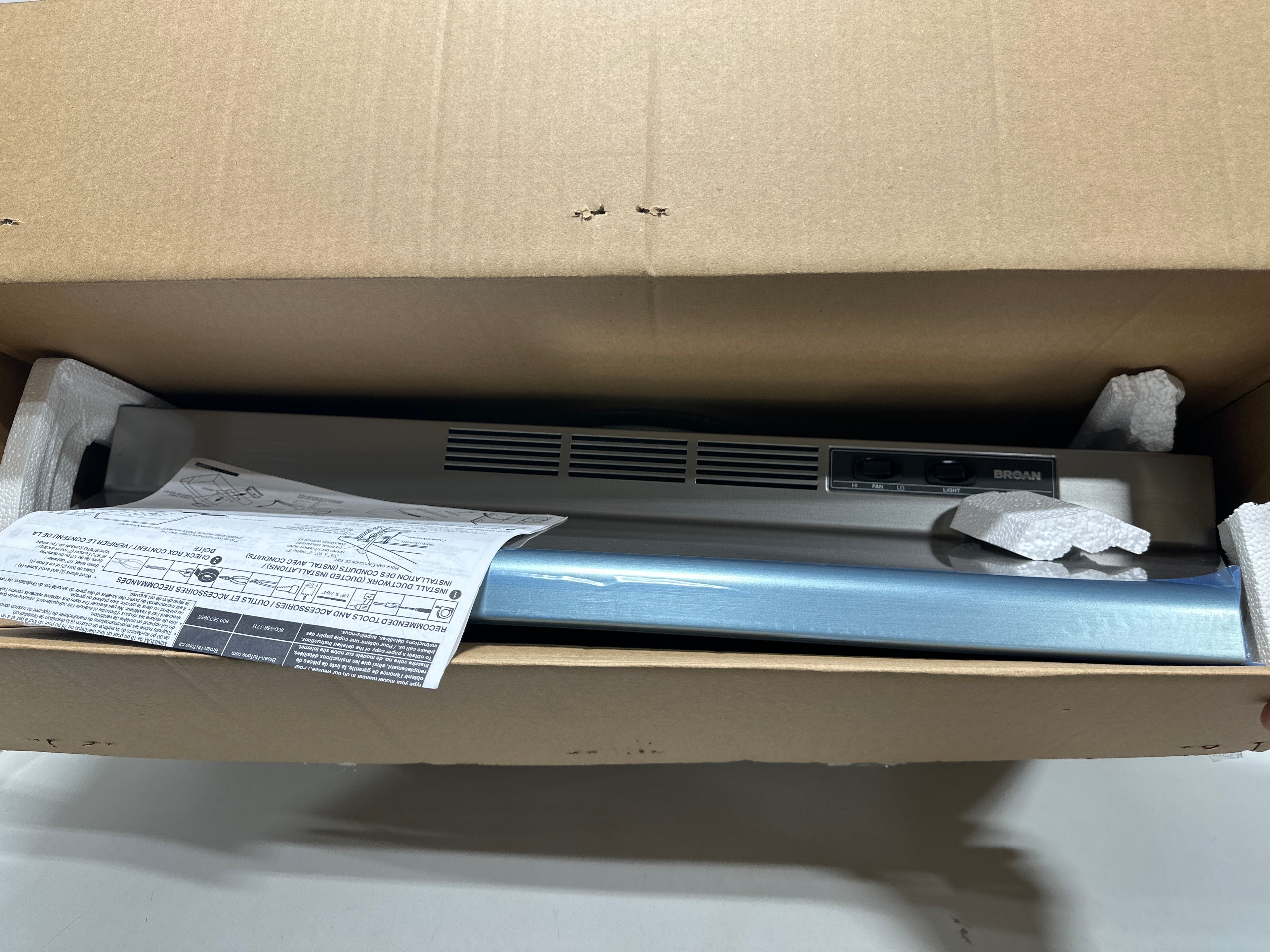 Broan F4030 160 - Stainless Finish