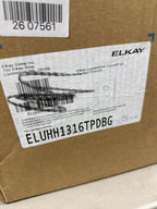 Elkay ELUHH1316TPDBG Lustertone Iconix 16" Undermount Single Basin Stainless Steel