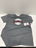 MLB San Francisco Giants Men's Champion Gray Coop Triblend T-Shirt - L