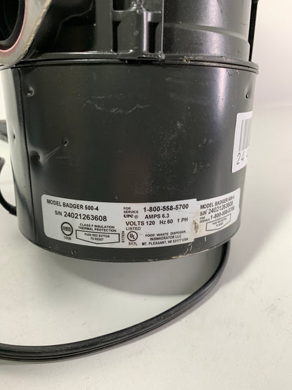 Used InSinkErator Badger 1/2 HP Garbage Disposal with Soundseal Technology