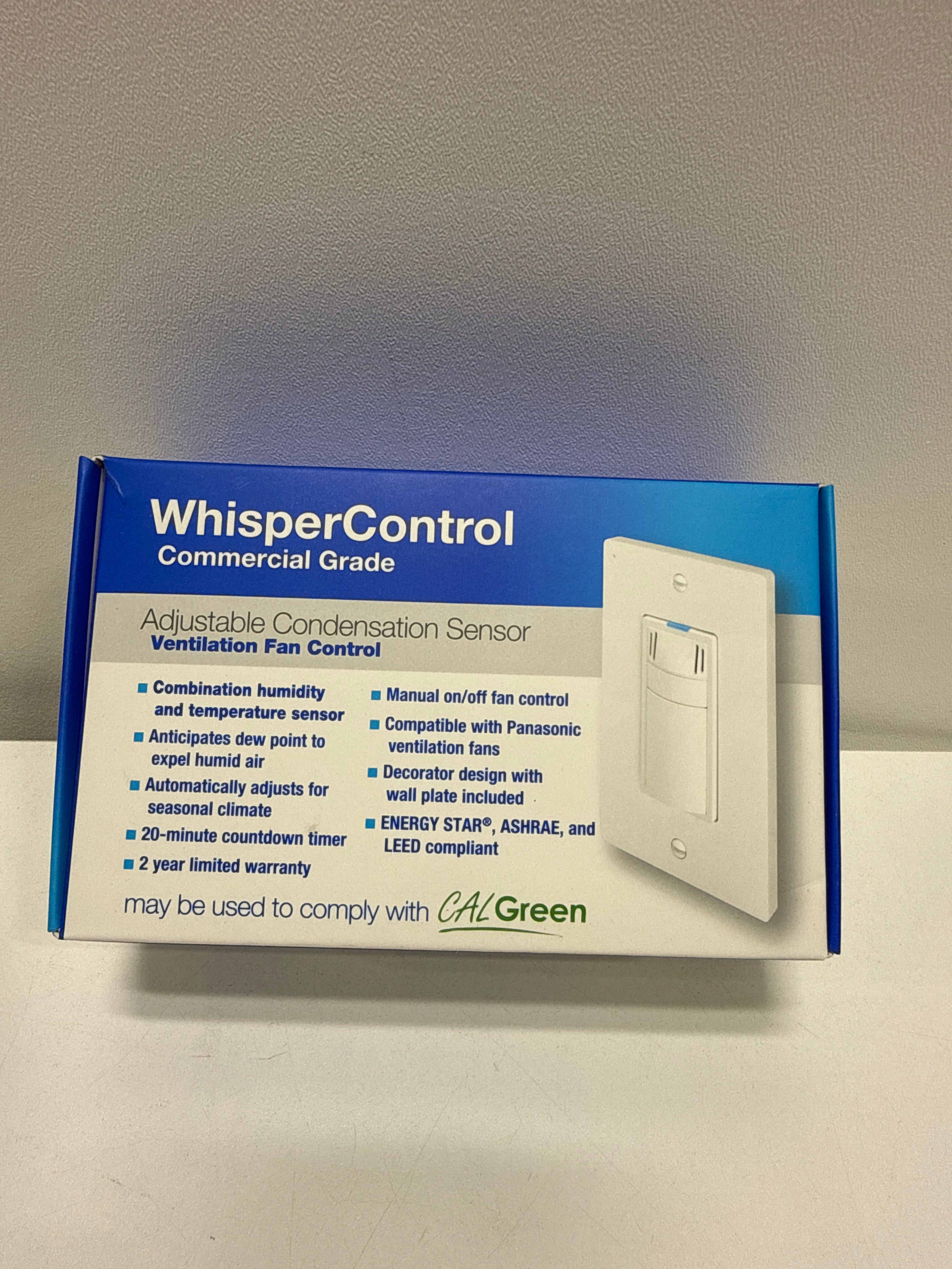 Panasonic FV-WCCS1 Three in One Condensation Sensor Wall Switch