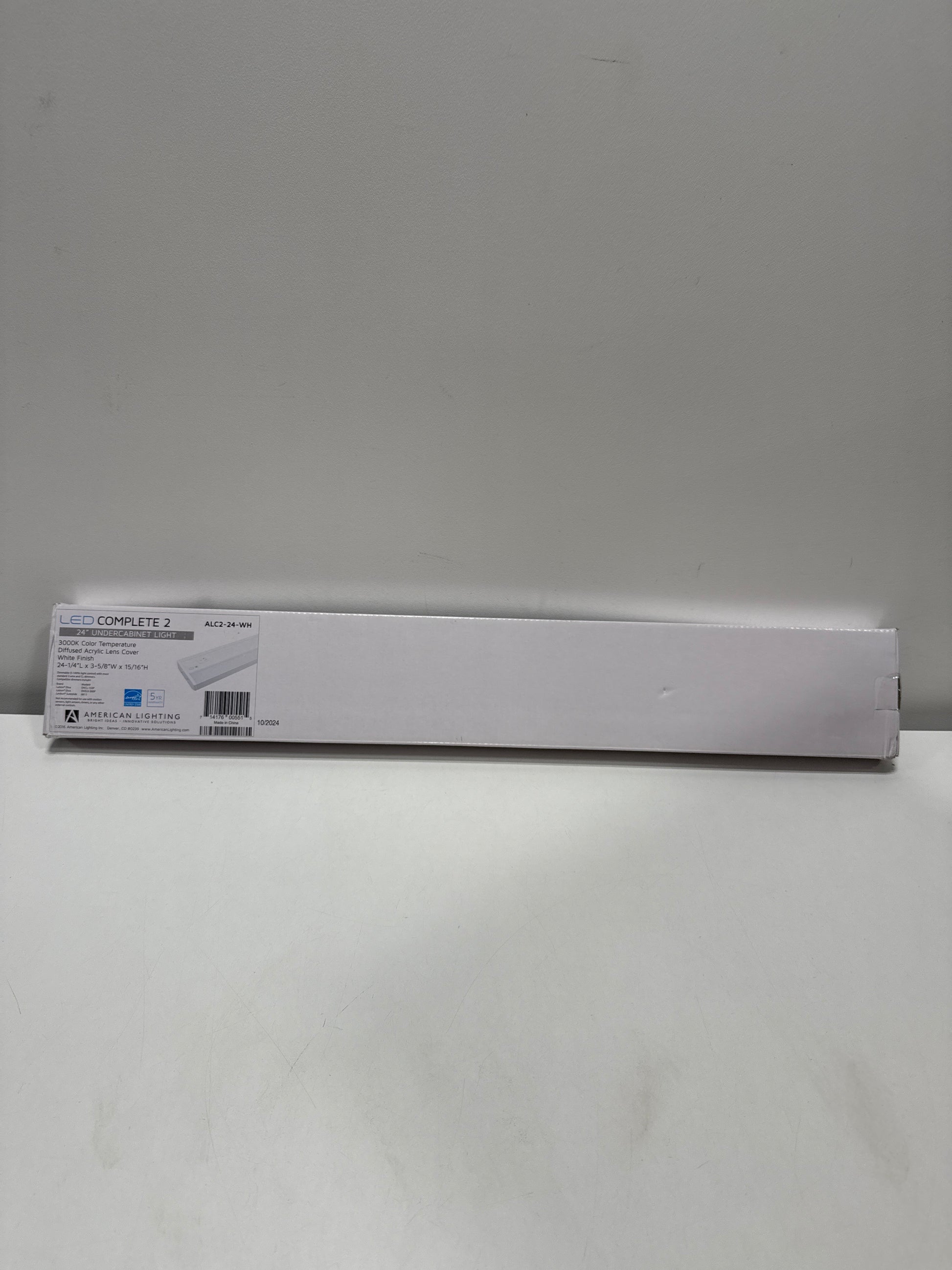 American Lighting ALC2-24 LED Complete 2 24’’ Undercabinet Light - 3000K Bright White Indoor Lighting Under Cabinet