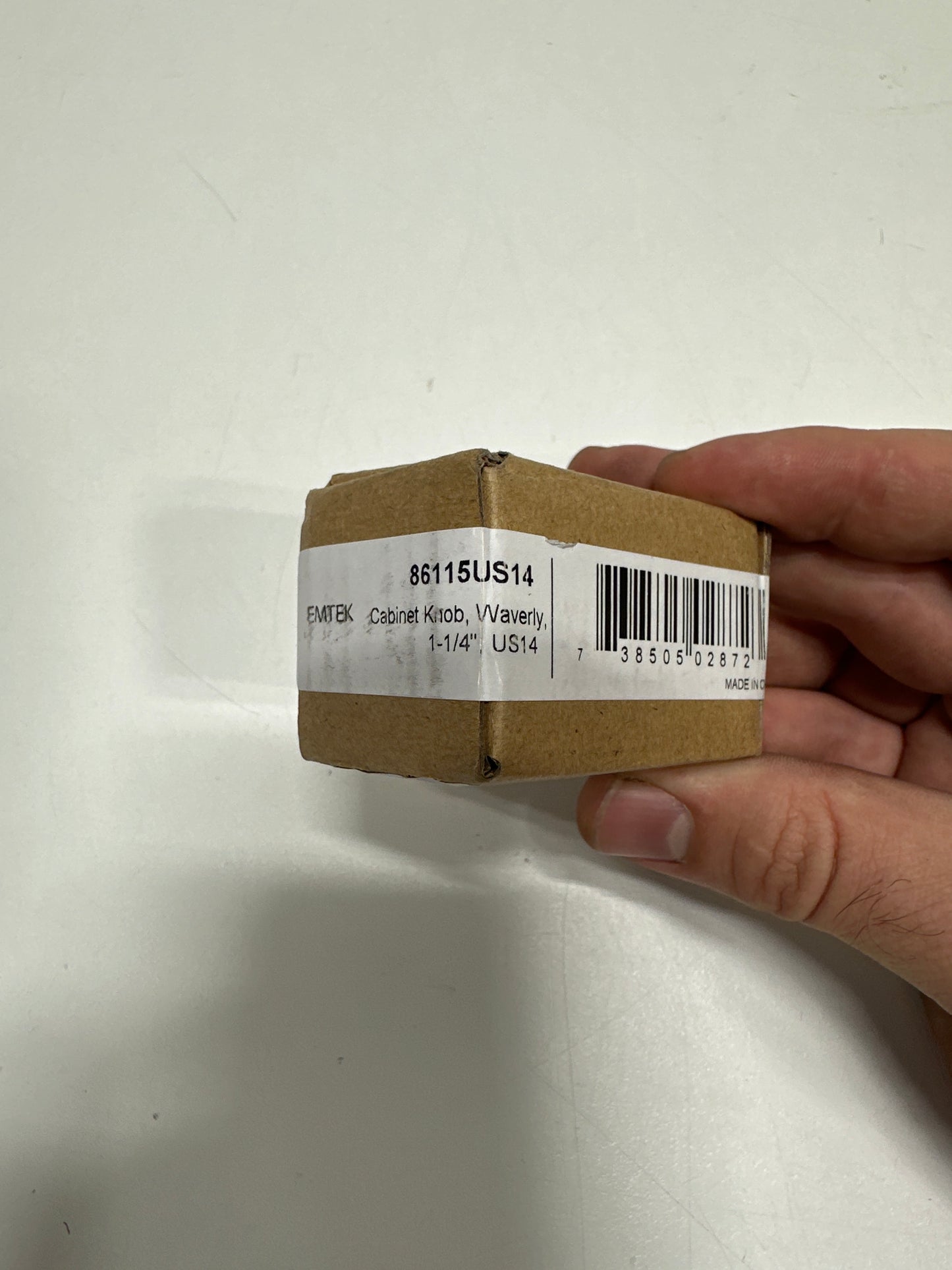 Emtek 86115US14 Emtek 86115 Waverly 1-1/4 Inch Mushroom Cabinet Knob