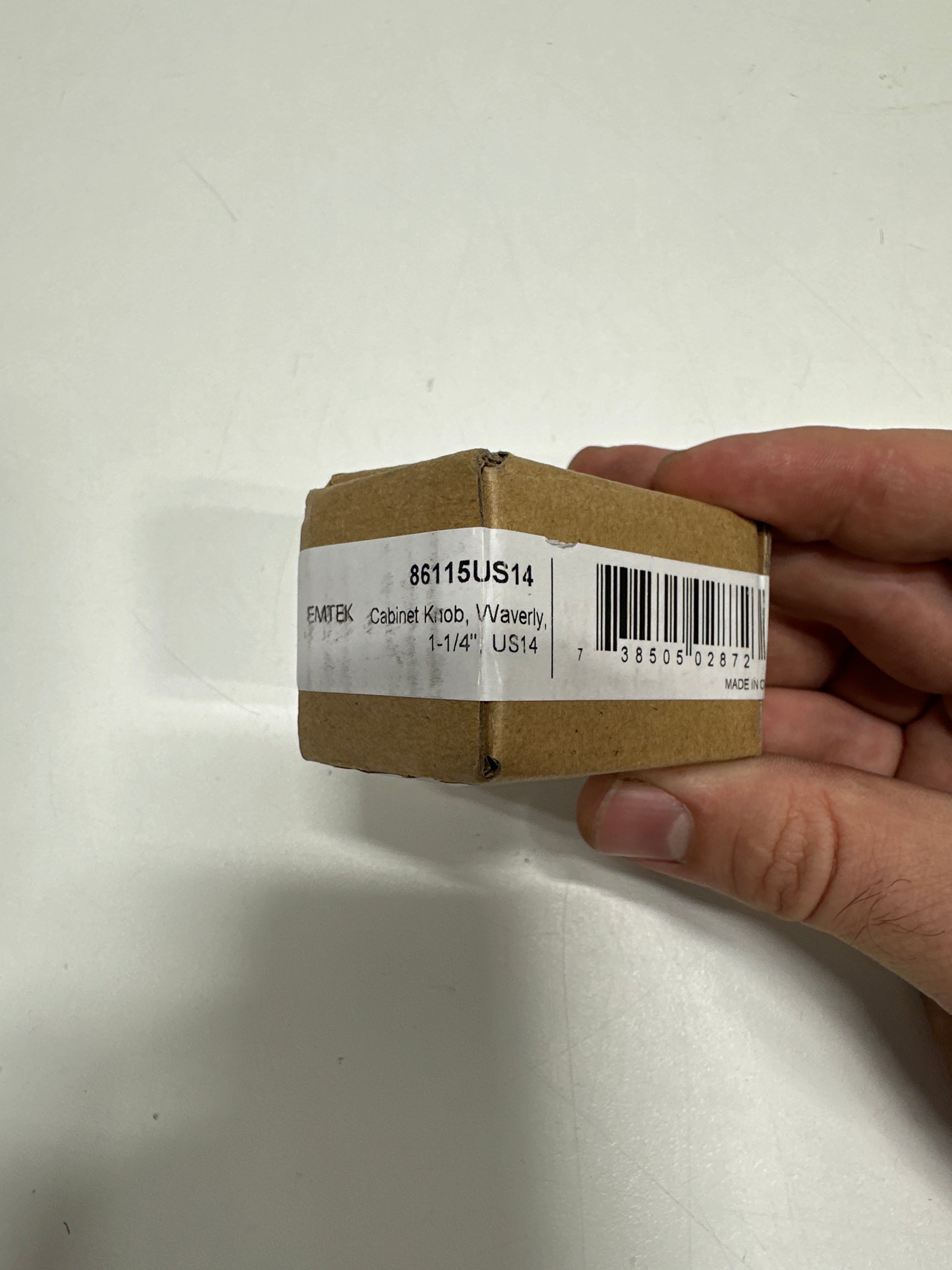Emtek 86115US14 Emtek 86115 Waverly 1-1/4 Inch Mushroom Cabinet Knob