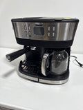Used Bella PRO - Combo 19-Bar Espresso and 10-Cup Drip Coffee Maker - Stainless Steel - *Kitchen Appliances