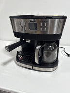 Used Bella PRO - Combo 19-Bar Espresso and 10-Cup Drip Coffee Maker - Stainless Steel - *Kitchen Appliances