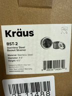Kraus BST-2 Stainless Steel Basket Strainer - *Plumbing
