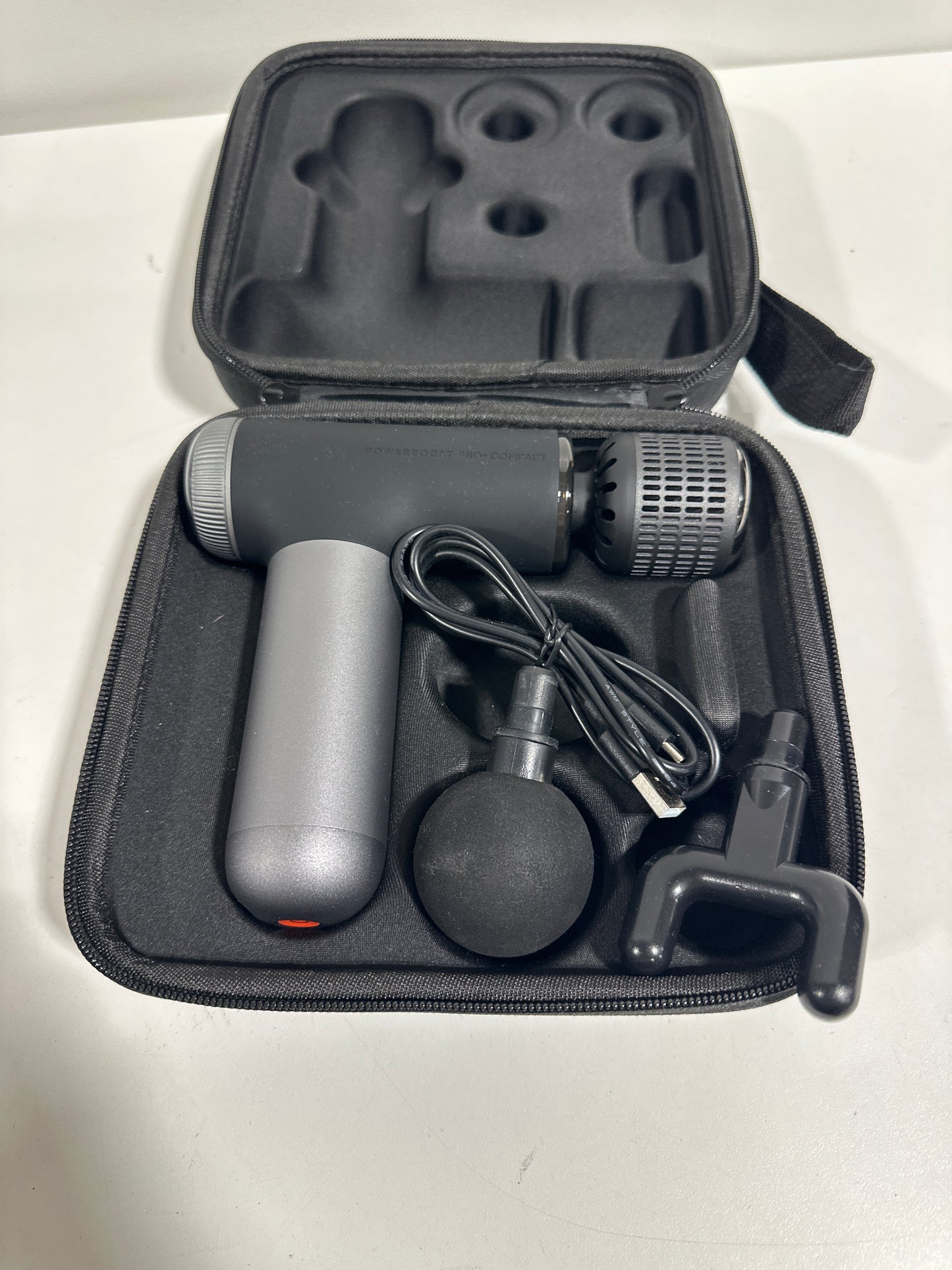 Used Sharper Image - PowerBoost Pro Hot and Cold Compact - Black