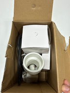 Monogram Brass MB138883 Chrome Decorative PVC Bathtub Cable Drain Assembly (For Tubs 17" - 22" Tall)