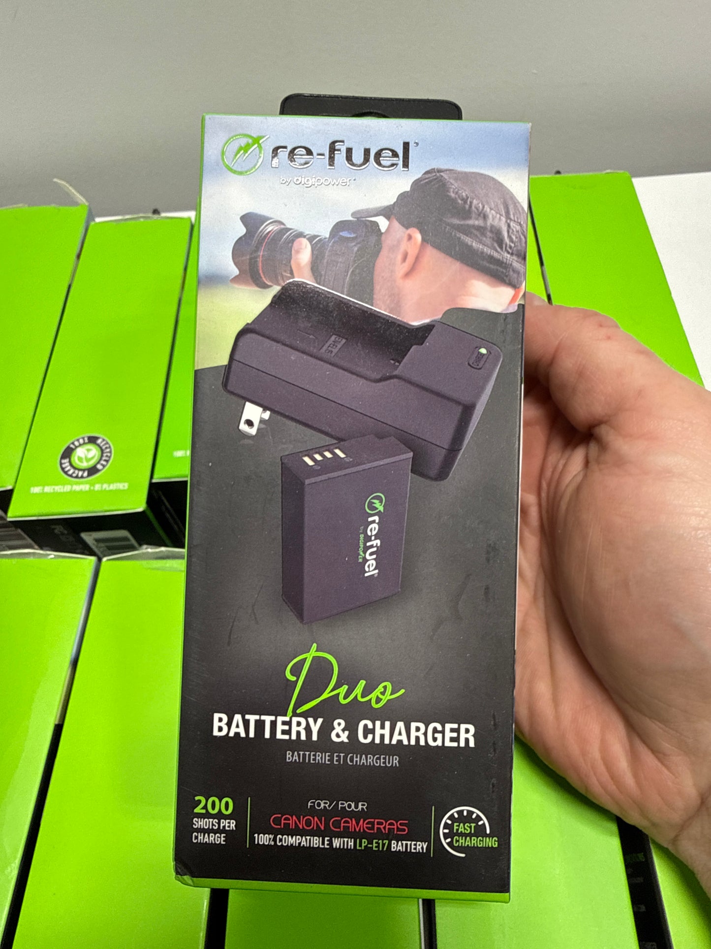 13 x Digipower - Digital Camera Battery & Charger Kit, Replacement for Canon LP-E17